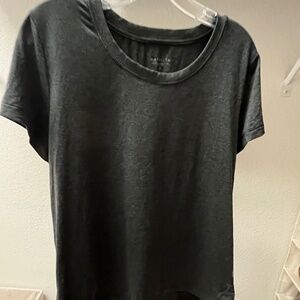Athleta Uptempo Grey short sleeve tee - size large